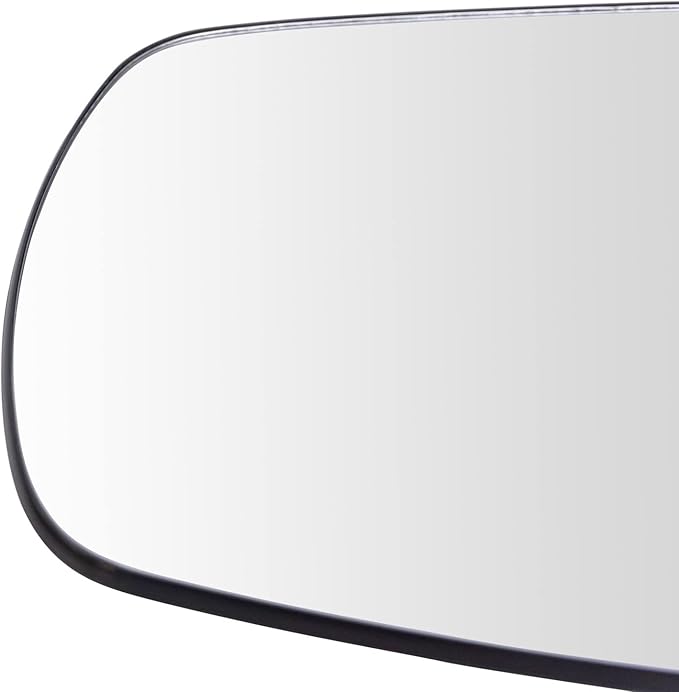 TRQ Driver Side Mirror Glass Flat Backing Plate For Factory Equipped & Aftermarket Mirrors Compatible with 2016-2018 Honda Pi