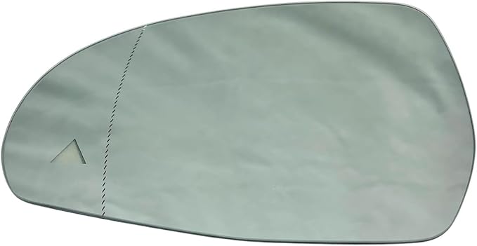 CAMIL Blind Spot Mirror Glass, Lens Heated Exterior Mirror Replacement Glass Compatible with Mercedes Benz W206 C/W214 E/W223 S/X254 GLC Class (Left Driver Side)