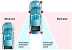 Car Blind Spot Monitoring System, 12V Car Blindspot Sensors Lane Change Reminding Driving Assistance Sensor Monitoring