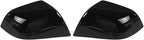 Side Mirror Cover for Tesla Car Exterior Accessories ABS Plastic Outside Cap (Pack of 2)(Model X 2017-2020 Gloss Black)