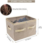 Moteph Shoe Organizer for Closet - Shoe Storage Organizer for Closet Organization with Clear Cover & Adjustable Dividers, Sho