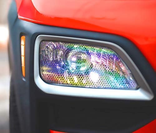 VViViD Micro Bio HEX+ Air-Tint Headlight Taillight Tint Vinyl Roll (12" x 60", Clear)