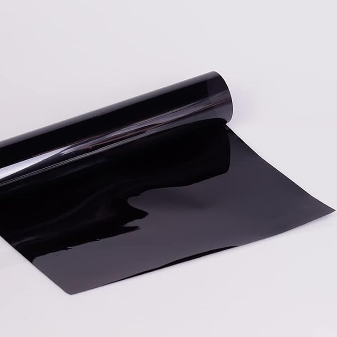 TXUJDSER Auto Window Tint Film Roll 5% VLT 30" x 20Ft - Privacy Window Tints Kit for Car, Home, Blocks UV/IR Rays, Reduce Heat & Glare (5% VLT, 30in x 20ft)