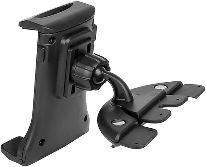 MACHSWON Universal Car Phone Holder Bracket for CD Slot, Adjustable Tablet Holder Stand for Car, Compatible with iPhone, iPad, Samsung 4-12" Devices