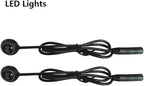 Riloer Blind Spot Car Mirror Sensor System Car Blind Area Detection System Lane Change Reminding for Safe Driving w/ 4 Sensor