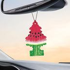 LITTLE TREES Car Air Freshener | Hanging Tree Provides Long Lasting Scent for Auto and Home | 24 Air Fresheners |Watermelon