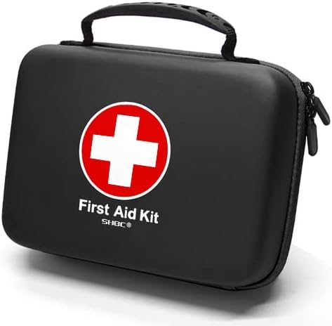SHBC Waterproof First Aid Kit (228pcs) with All Basic or Advanced Supplies You Need. Suitable for Emergencies at Home or Outs