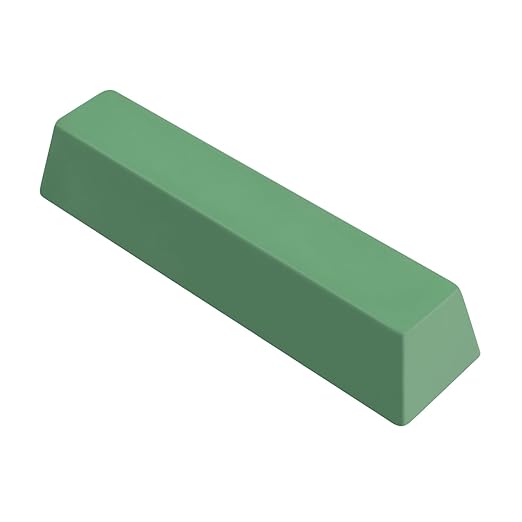 SCOTTCHEN Buffing Polishing Cutting Compounds 1 lbs.Kit Polishing Rouge Bars for Buffing polishing Wheel- Green Fine - 1 Pack