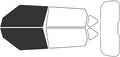Rvinyl Window Tint Kit Compatible with Kia Soul 2014-2019 - Black 20% - Single Ply No Bubble Film - Do it Yourself Vehicle Front Precut Kit