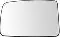 TRQ Driver Side Mirror Glass Clear Snap On Compatible with 2003-2006 Ford Expedition FO1324146