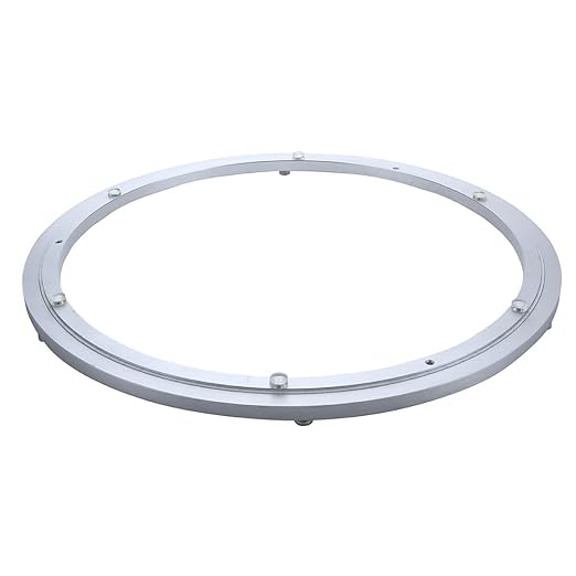 TamBee 24 Inch Lazy Susan Hardware Heavy-Duty Mute Lazy Susan Bearing 600lb Capacity Bearing Turntable Ring Mechanism Kit for