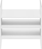 Furinno Cubicle Cube Insert, 3-Shelf Cube Organizer, Fits into Furinno Extra Thick Cubes, for Organizers and Storage, White (