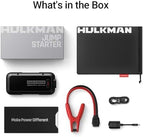 Hulkman Alpha Pro 1500A Jump Starter, 44.4Wh High-Capacity Car Battery Jump Starter, PD65W Fast Charging in & Out, 3.3 Smart