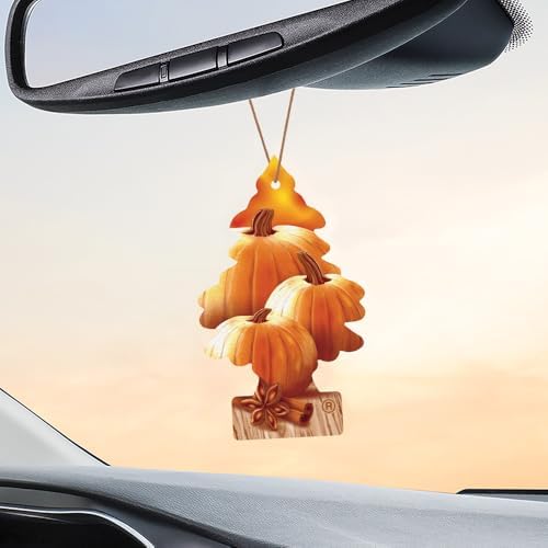 LITTLE TREES Car Air Freshener | Hanging Tree Provides Long Lasting Scent for Auto and Home | Warm Pumpkin Spice, 24 Air Fres