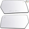 Mirror Glass Heated Blind Spot Detect Left Kit Backing Plate 2pcs for Ford for Lincoln for Navigator 2015-2017 MIR03283 MIR03