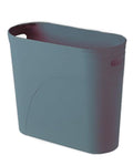 Bathroom Small Trash Can, 3 Gallon Slim Plastic, Blue