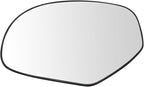 TRQ Driver Side Mirror Glass Non-Heated Compatible with 2007-2013 Chevrolet GMC Silverado Sierra 1500 2007-2014 2500 HD 3500 