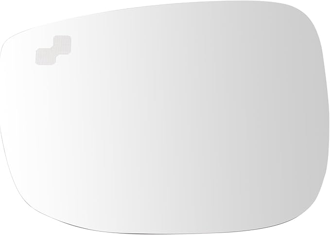 TRQ Driver Side Mirror Glass Blind Spot For Factory Equipped Mirrors Compatible with 2017-23 Mazda CX-5