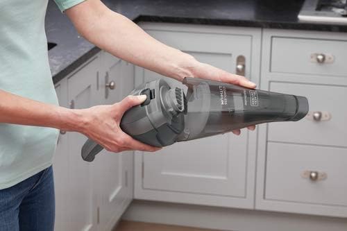 BLACK+DECKER dustbuster Handheld Vacuum, 8V Cordless, Hand Vacuum for Quick Cleanup with Crevice Tool and Washable Filter (HN