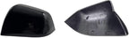 Compatible with Tesla Model Y Side Mirror Cover Replacement 2021 2022 2023 2024, Left Driver Side Rearview Mirror Cover Cap for Model Y Accessories(Black)