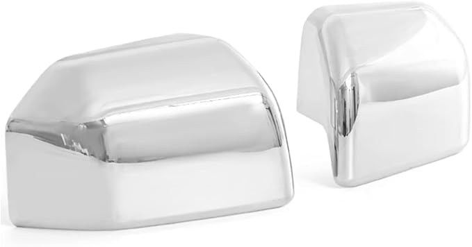 Keptrim for F150 Rearview Side Mirror Cover Trim for Ford F150 2015 2016 2017 2018 2019 2020, ABS Chrome, 2pcs