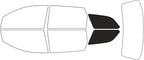 Rvinyl Window Tint Kit Compatible with Dodge Journey 2009-2020 - Cargo Precut Kit - 20%
