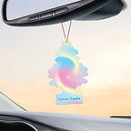 LITTLE TREES Car Air Freshener | Hanging Tree Provides Long Lasting Scent for Auto and Home | 24 Air Fresheners |Cotton Candy