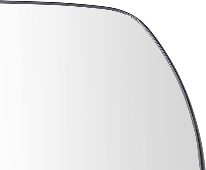 TRQ Passenger Side Mirror Glass Heated Convex Backing Plate For Factory Equipped & Aftermarket Mirrors Compatible with 21-22 