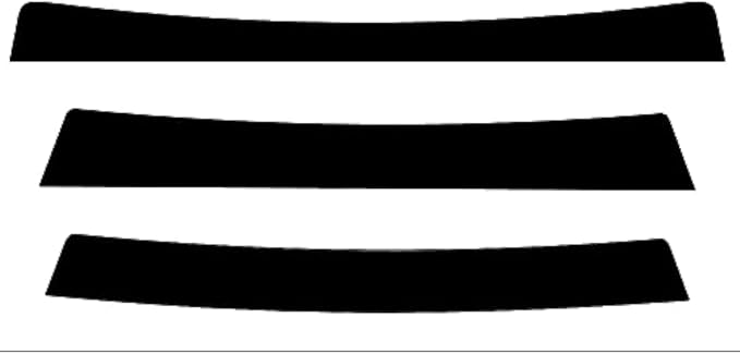 Rvinyl Window Tint Kit Compatible with Ford F-150 2009-2014 4 Door - 5% - Single Ply No Bubble Film - Do it Yourself Vehicle Windshield Visor Strip