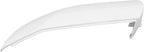 Side Mirror Cover Cap Unpainted White Rearview Wing Mirror Cap Weather Replacement for Hyundai Elantra 2021 to 2023 (Left)