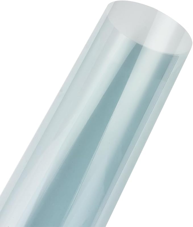 2Mil Car Window Tint Film for Cars, 83.4% VLT Light Blue Front Windshield Solar Protection Film, Heat & UV Block Sun Shade Tint, Auto Home Privacy Glass Tinting Color Change Vinyl (30" in x 10'Ft)