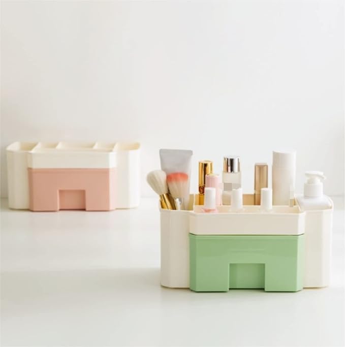 Makeup Organizer Vanity Desktop Skin Care Cosmetics Storage Box with Drawers Jewelry Sundries Makeup Organizer Make Organizer