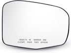 Passenger Side Heated Mirror Glass Fit for Honda CR-V CRV 2023-2025 EX EX-L LX Sport Touring Turbo Hybrid-Sport, Right Rear View Mirror Glass, Quickly Defogging to Maintain Clear Visibility