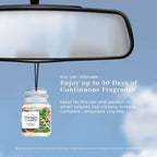 Yankee Candle Car Jar Ultimate Hanging Air Freshener, 3-Pack Set (Sparkling Cinnamon, Christmas Cookie, Balsam & Cedar) – Up 