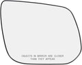 Senzeal Passenger Side Heated Mirror View Convex Mirror Glass for Chevrolet Chevy Colorado GMC Canyon 2015-2022 Rearview Mirrors Glass Replaces 23191161 (Right Side)
