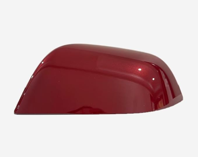 Compatible with Tesla Model 3 Side Mirror Cover Replacement 2017 2018 2019 2020 2021 2022 2023 2024, Left & Right Side Rearview Mirror Cover Cap for Model 3 Accessories(red) 2pcs