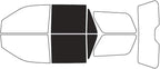 Rvinyl Window Tint Kit Compatible with Ford Expedition 2018-2024 - Back Precut Kit - 20%