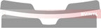 Rvinyl Window Tint Kit Compatible with Mercedes Benz Sprinter 2010-2018 - Black 50% - Single Ply No Bubble Film - Do it Yourself Vehicle Windshield Visor Strip