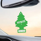 LITTLE TREES Car Air Freshener | Hanging Tree Provides Long Lasting Scent for Auto and Home | Green Apple, 24 Air Fresheners