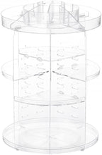 Makeup Organizer Rotating 360 Degree Crystal Jewelry Cosmetic Perfume Display Box Desktop Lipstick Organizer