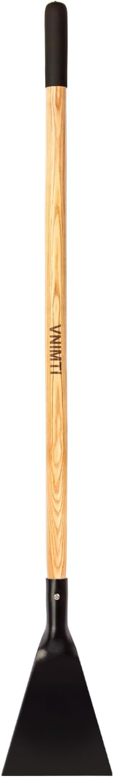 VNIMTI Ice Chopper for Driveway, Heavy Duty Ice Chopper Tool for Ice Removal with Wooden Handle, 56 Inches