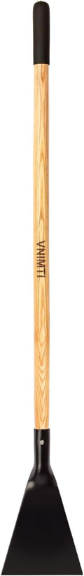 VNIMTI Ice Chopper for Driveway, Heavy Duty Ice Chopper Tool for Ice Removal with Wooden Handle, 56 Inches