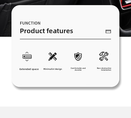Car Leather Trash Can for Glove Box, Hanging Garbage Bin，Waterproof Foldable Stroage Organizer for Car, Multipurpose Interior Accessories for SUV Truck RV Camping (Black Glove Box)