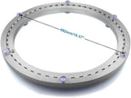 Aluminum Heavy Duty Lazy Susan Rotating Turntable Bearing Swivel Plate Hardware for Dining-Table (20 inch (14mm))