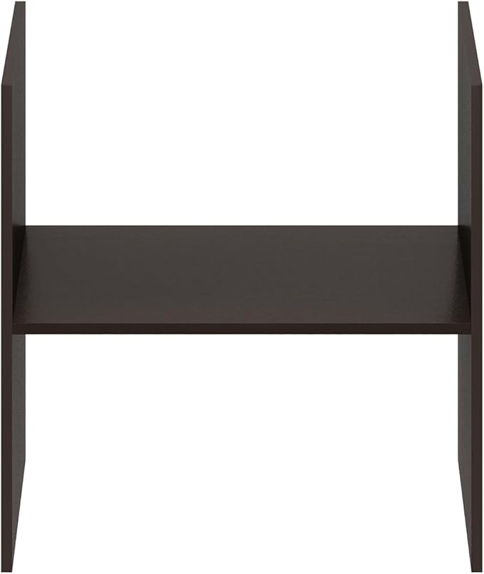 Furinno Cubicle Cube Insert, H-Shelf Cube Organizer, 2-Tier Shelf Dividers, Fits into Furinno Extra Thick Cubes, for Organize