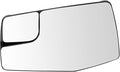 TRQ Left Mirror Glass Compatible with 2019-2021 Chevrolet Silverado 1500 GMC Sierra 1500