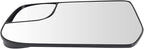 TRQ Driver Side Mirror Glass Non-Heated Compatible with 2010-2017 Chevrolet Equinox GMC Terrain