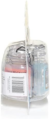 Yankee Candle Hanging Car Jar Ultimate 3-Pack Air Fresheners Neutralizes Odors Up to 30 Days Includes: Beach Walk Pink Sands 