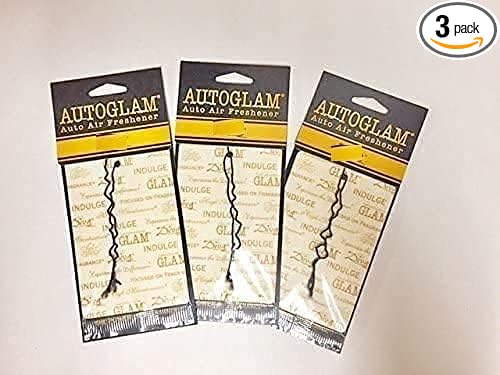 Tyler Candle Company Autoglam Auto Air Freshener, Diva, French Market, High maintenance Multi of 3 Set