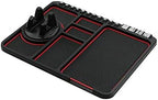 2020 Newest Multifunctional Anti-Slip Car Mat Auto Phone Holder Non Slip Sticky Anti Slide Dash Phone Mount Silicone Dashboar